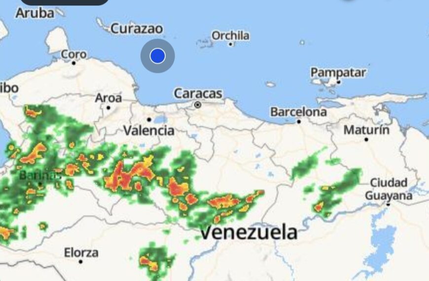 SE VIENE UN PALO DE AGUA A BARQUISIMETO