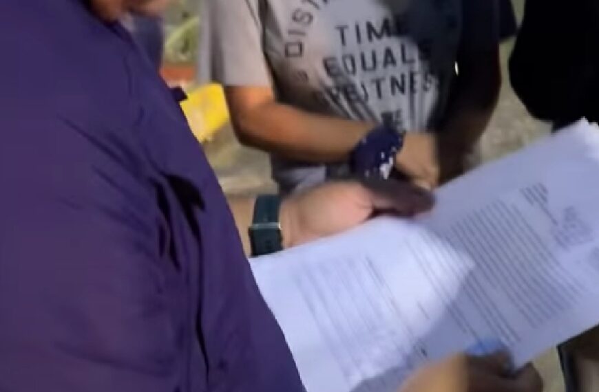 LO PILLARON EN LA CALLE Y NO LO PELARON, COMUNIDAD ABORDA A GOBERNADOR POR PROBLEMÁTICA