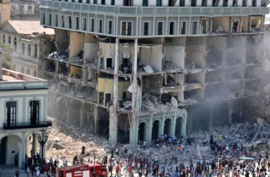 LAMENTABLE, SUBE A 30 FALLECIDOS EXPLOSIÓN DEL HOTEL SARATOGA