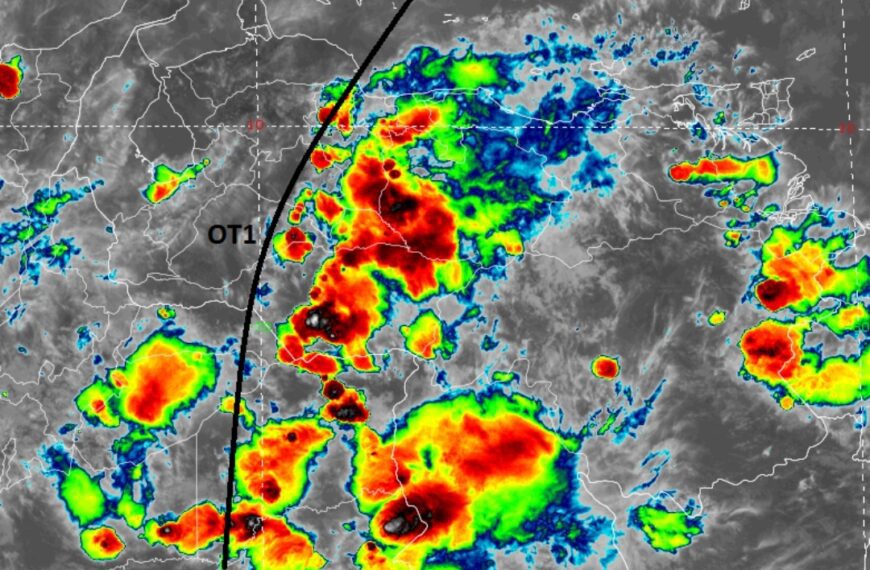 (VENEZUELA) ONDA TROPICAL NÚMERO 1 AFECTA GRAN PARTE DE VENEZUELA