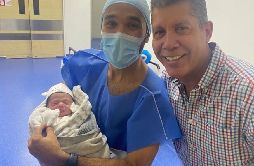(VENEZUELA) HENRI FALCON ES ABUELO POR CUARTA VEZ