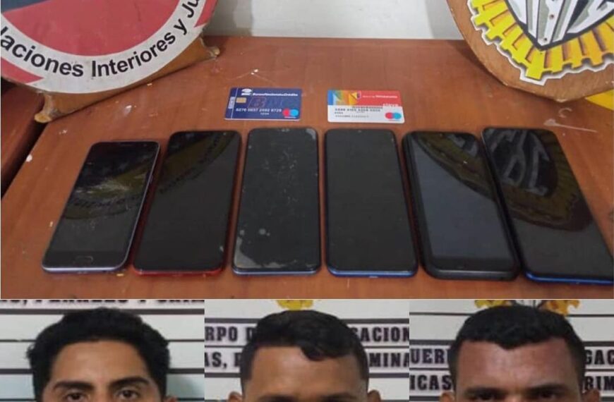 (VENEZUELA) CAPTURADOS INTEGRANTES DE LA BANDA LOS CRIPTOCAPTADORES EN CABIMAS