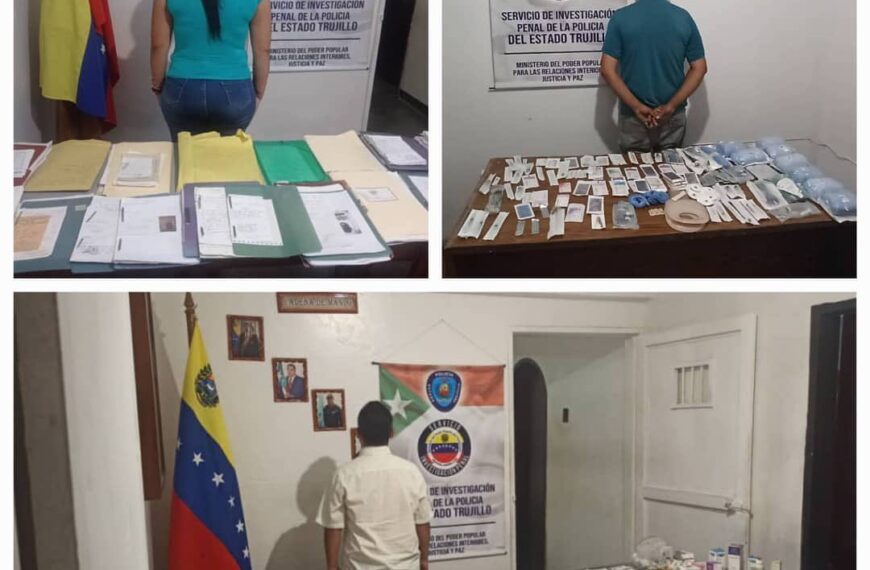 (VENEZUELA) MINISTERIO PÚBLICO IMPUTÓ EN TRUJILLO A 3 CIUDADANOS POR PECULADO