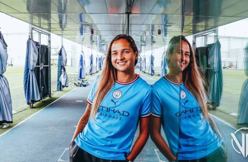 *(VENEZUELA) MANCHESTER CITY CONTRATÓ A LA CRIOLLA DEYNA CASTELLANOS*