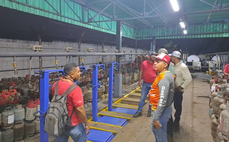 (VENEZUELA) 100% OPERATIVO QUEDÓ SISTEMA DE LA PLANTA DE LLENADO DE GAS JACINTO LARA
