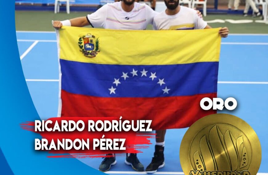 (VENEZUELA) TENIS VENEZOLANO SE APODERÓ DEL ORO EN DOBLES MASCULINOS DE VALLEDUPAR 2022