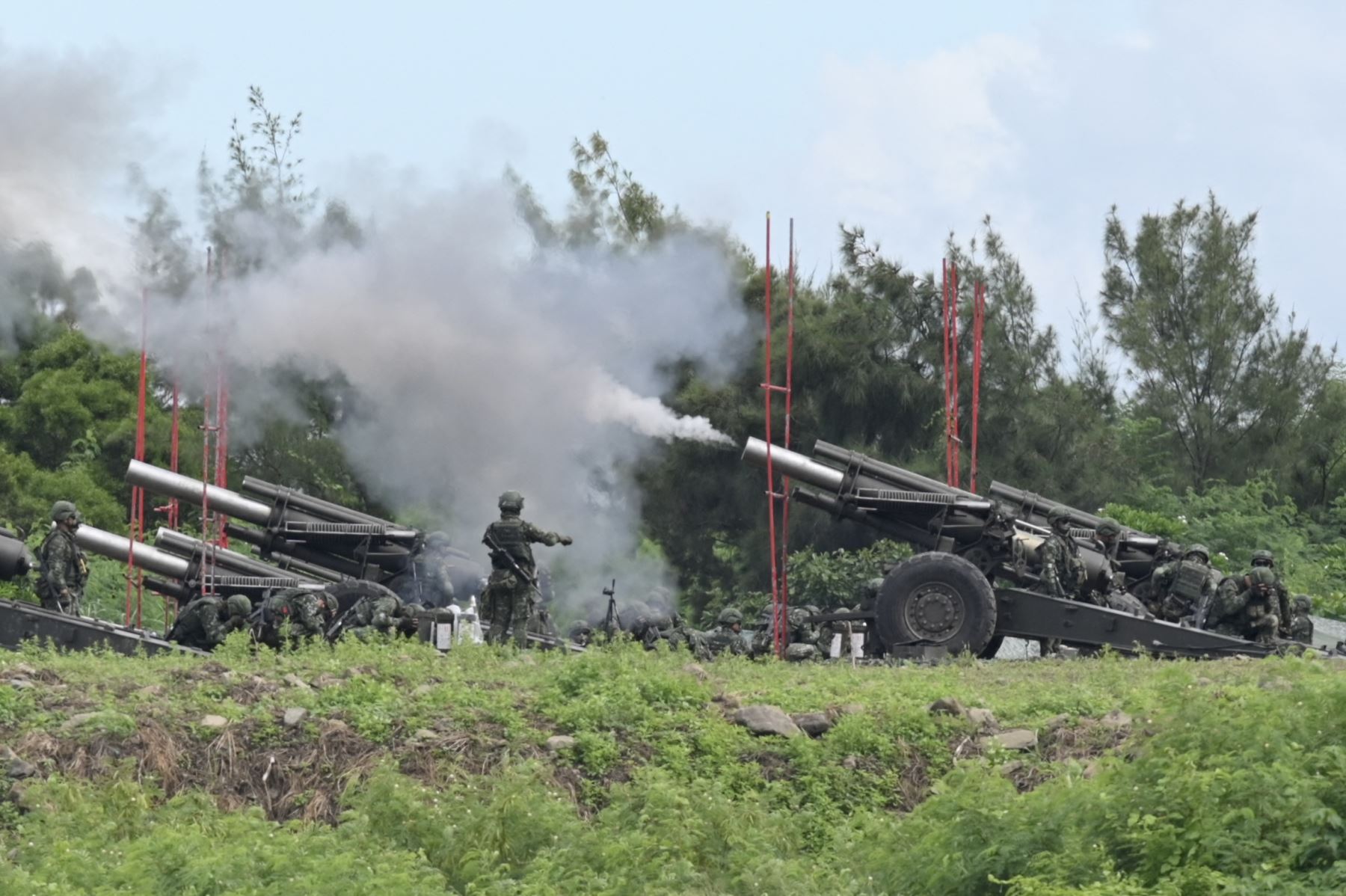 (TAIWÁN) DESPLIEGAN NUEVAS MANIOBRAS MILITARES TRAS AMENAZAS DE CHINA