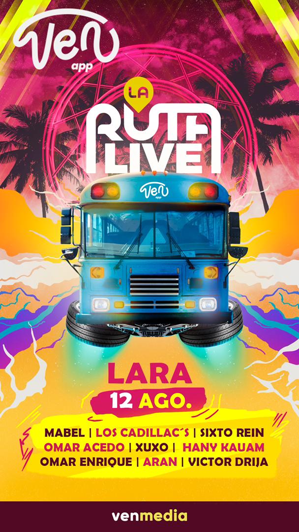 (VENEZUELA) LLEGA A BARQUISIMETO LA RUTA LIVE GRATIS!!! (VIDEO)