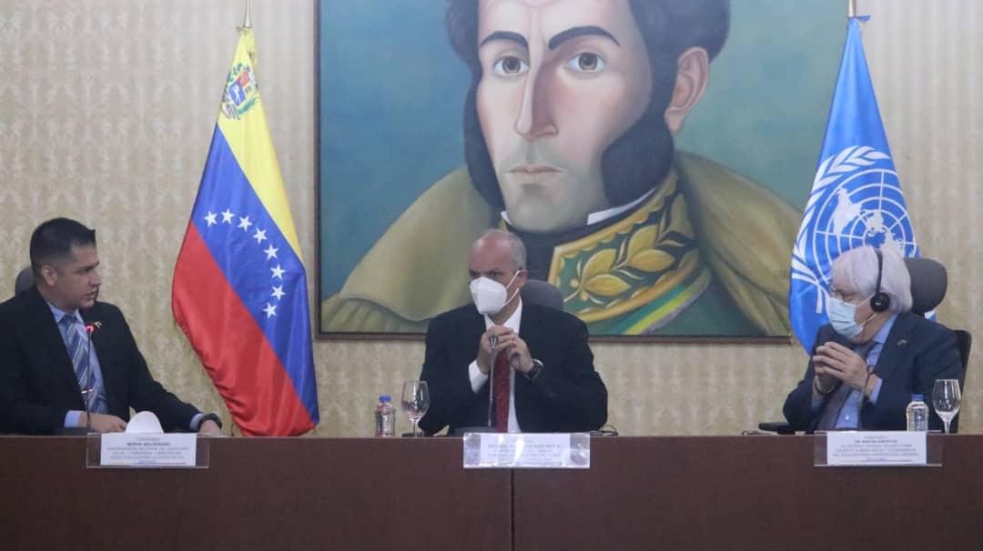(VENEZUELA) EJECUTIVO NACIONAL SE REUNIÓ CON JEFE DE SERVICIOS HUMANITARIOS DE LA…