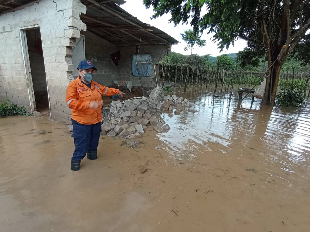 (VENEZUELA) LLUVIAS CAÍDAS EN LARA DEJAN 50 FAMILIAS AFECTADAS