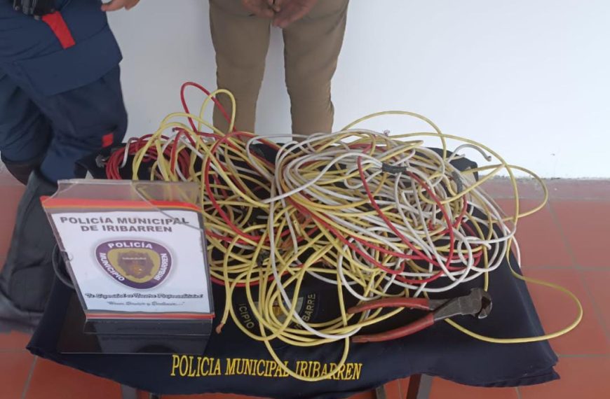 (VENEZUELA) PMI CAPTURA OTRO «TUMBA CABLES» DE LA CARRERA 19