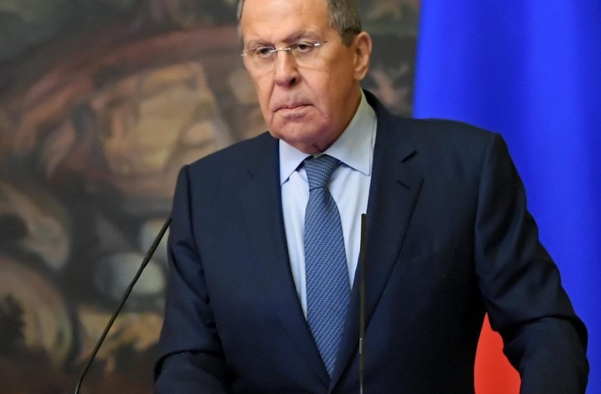 (RUSIA) MINISTRO DE EXTERIOR RUSO SERGUÉI LAVROV LLEGARÁ AL PAÍS ESTE MES