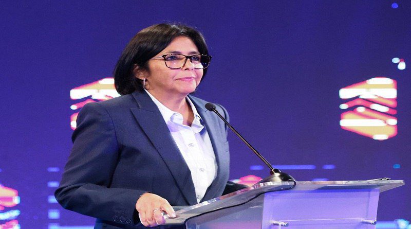 (VENEZUELA) VICEPRESIDENTA DELCY RODRÍGUEZ ENCABEZÓ REUNIÓN CON SECTOR METALÚRGICO Y MINERO