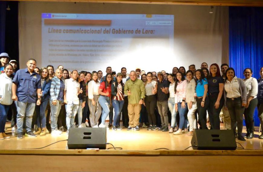 (VENEZUELA) GOBIERNO DE LARA SE PREPARA PARA CONSOLIDAR LA MÁXIMA EFICIENCIA EN REDES SOCIALES Y COMUNICACIÓN