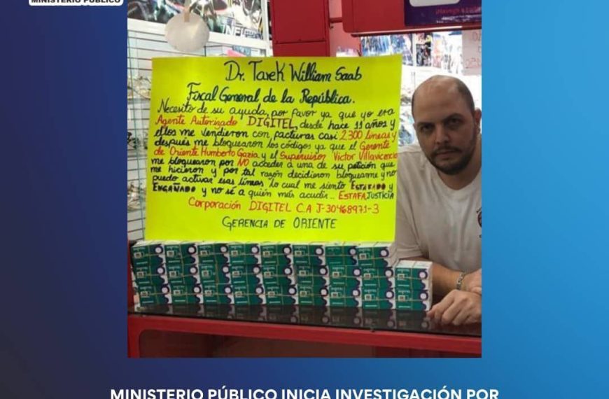 (VENEZUELA) DESIGNAN FISCALÍA 1° PARA INVESTIGAR CASO DE PRESUNTA ESTAFA EN ANZOÁTEGUI