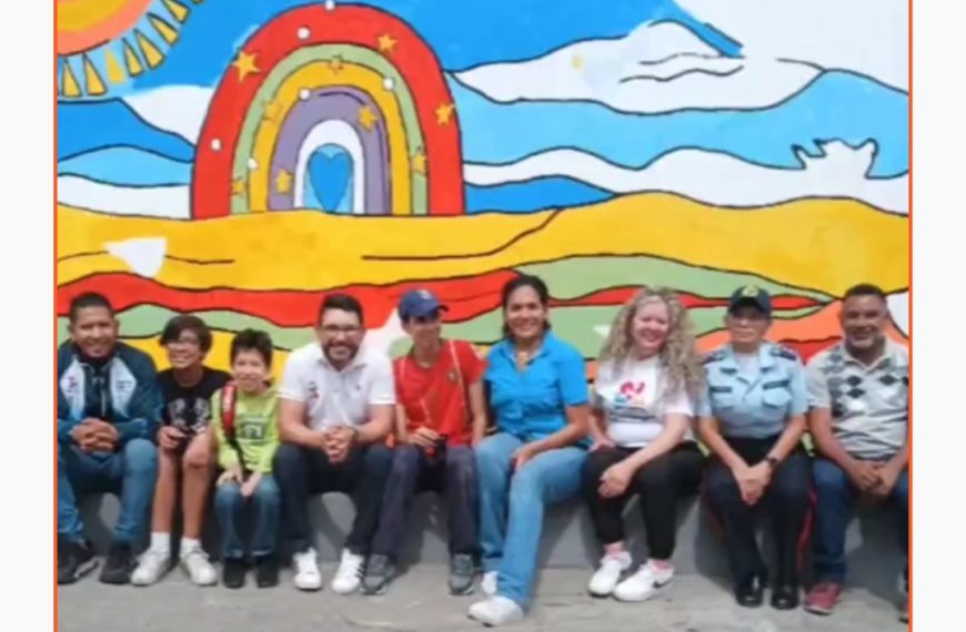 (VENEZUELA) ALCALDE DE GUAICAIPURO HACE MURAL DE LA DIGNIDAD (VIDEO)