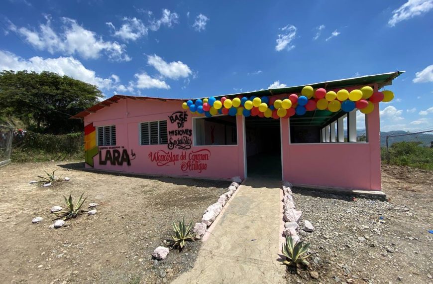 (VENEZUELA) EN LARA: BASE DE MISIONES WENCESLAA DEL CARMEN ANTIQUE ATENDERÁ A MÁS DE 700 PERSONAS DE BUENA VISTA