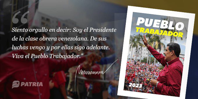 (VENEZUELA) COMIENZA ENTREGA DEL BONO PUEBLO TRABAJADOR POR MEDIO DEL SISTEMA PATRIA