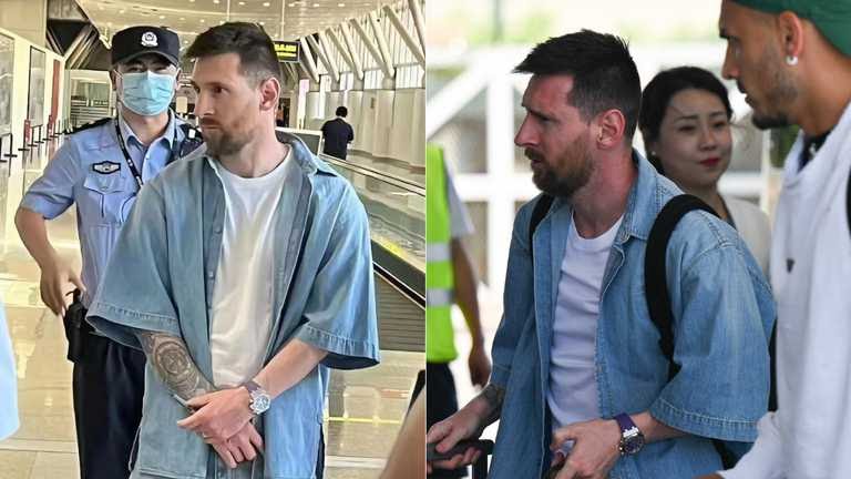 (CHINA) RETIENEN A MESSI EN AEROPUERTO DE PEKÍN POR PROBLEMAS CON SU PASAPORTE