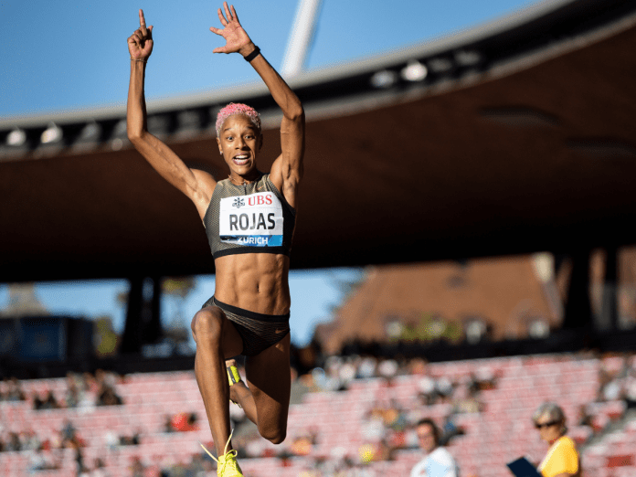 (NORUEGA) LA REINA DEL SALTO TRIPLE SE ESTRENÓ CON BUEN PIE EN LA LIGA DIAMANTE