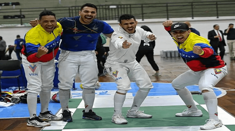 (ITALIA) VENEZUELA CONQUISTA MEDALLA DE BRONCE EN MUNDIAL DE ESGRIMA (+VIDEO)