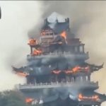 (CHINA) HISTÓRICO TEMPLO DE YONGGING FUE CONSUMIDO POR VORAZ INCENDIO (+VIDEO)