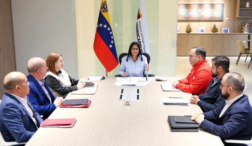(VENEZUELA) VICEPRESIDENTA RODRÍGUEZ RESALTA CRECIMIENTO SOSTENIDO EN EL ÁREA DE HIDROCARBUROS