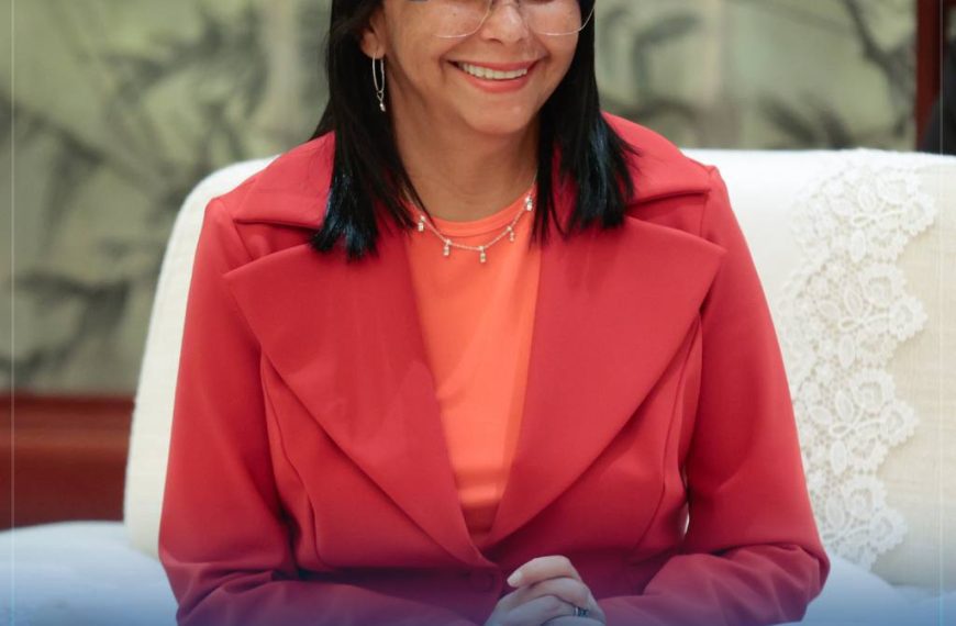 (VENEZUELA) PRESIDENTA ENCARGADA DELCY RODRÍGUEZ SOSTUVO CONVERSACIÓN TELEFÓNICA CON DONALD TRUMP