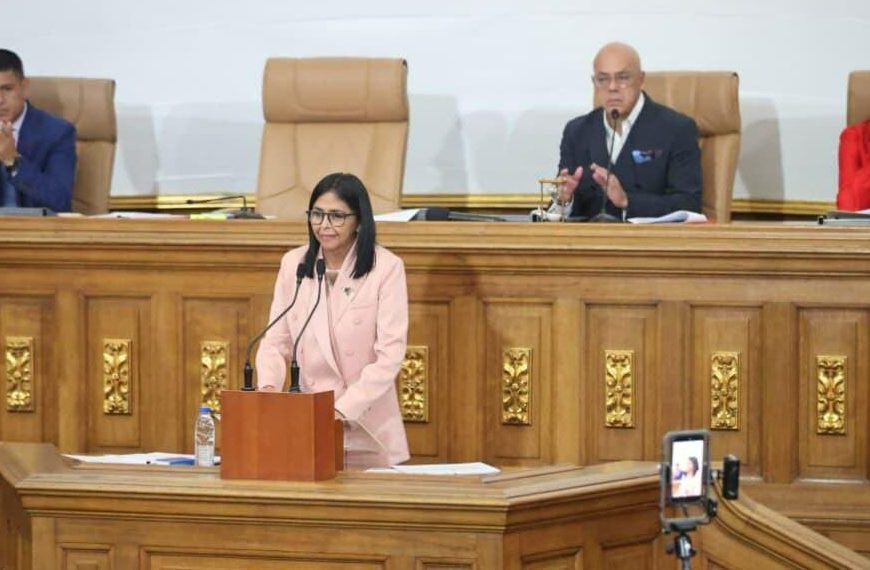 (VENEZUELA) PRESIDENTA ENCARGADA ANUNCIÓ NUEVAS DESIGNACIONES MINISTERIALES