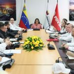(VENEZUELA) PRESIDENTA ENCARGADA DELCY RODRÍGUEZ Y AUTORIDADES DE PDVSA ANALIZAN PLANES PARA POTENCIAR LA PRODUCCIÓN EN 2026