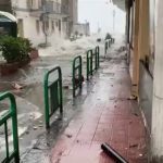 (ITALIA) CICLÓN HARRY AZOTA EL SUR DEL PAÍS CON OLAS DE HASTA 8 METROS