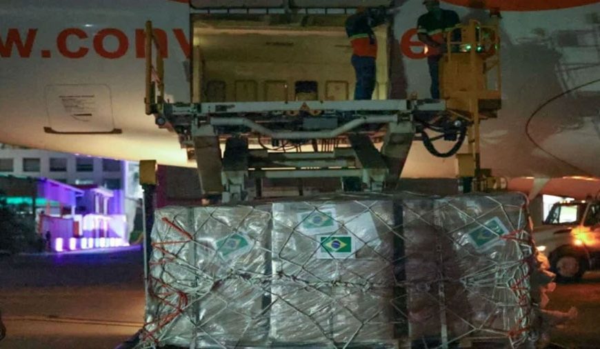 (VENEZUELA) LLEGAN AL PAÍS 30 TONELADAS DE INSUMOS MÉDICOS DESDE BRASIL PARA ATENCIÓN DE PACIENTES RENALES