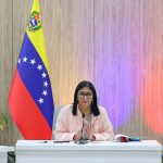 (VENEZUELA) PRESIDENTA ENCARGADA DELCY RODRÍGUEZ ADVIERTE QUE NO HAY AGENTE EXTERNO QUE GOBIERNE EL PAÍS