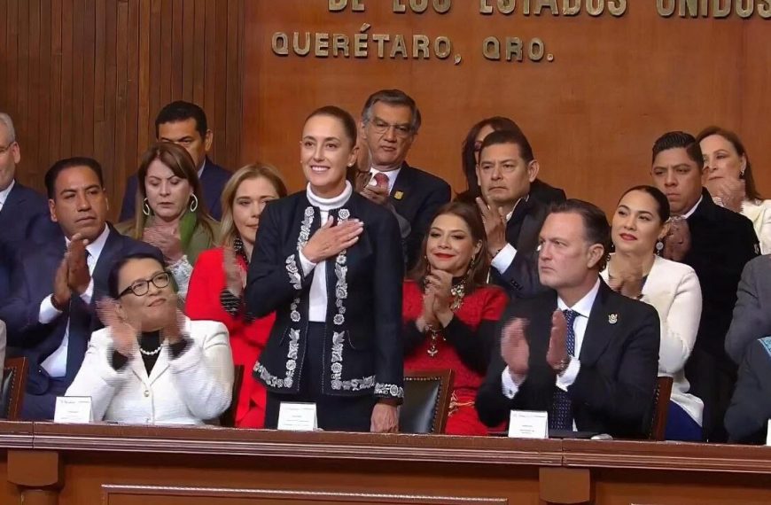 (MÉXICO) PRESIDENTA SHEINBAUM RESPONDE A TRUMP SOBRE SUS AMENAZAS DE INTERVENCIÓN