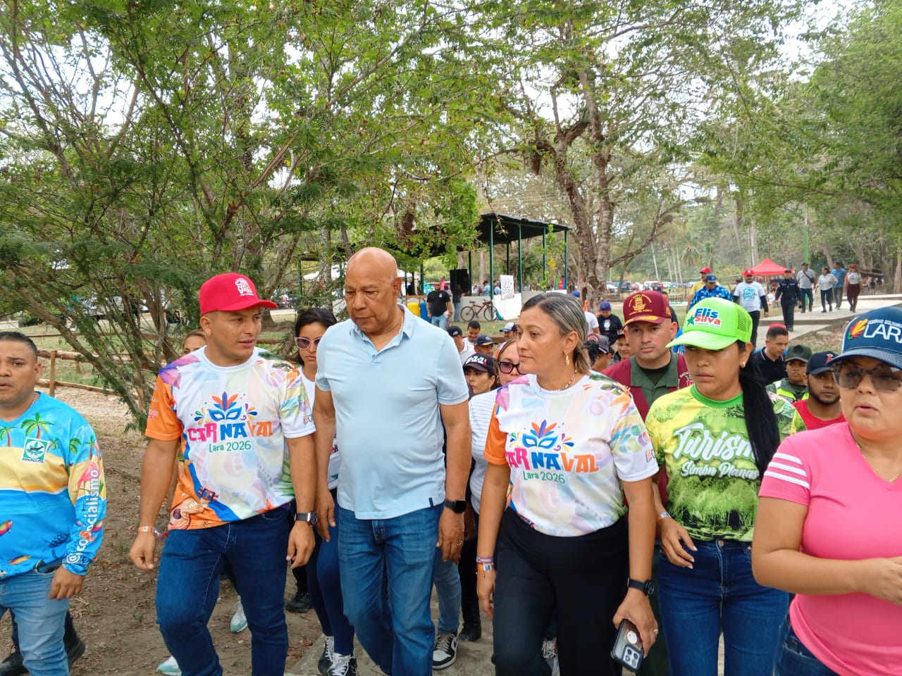 (VENEZUELA) GOBERNADOR REYES REYES PASÓ REVISTA AL DESPLIEGUE DE CARNAVALES LARA 2026…