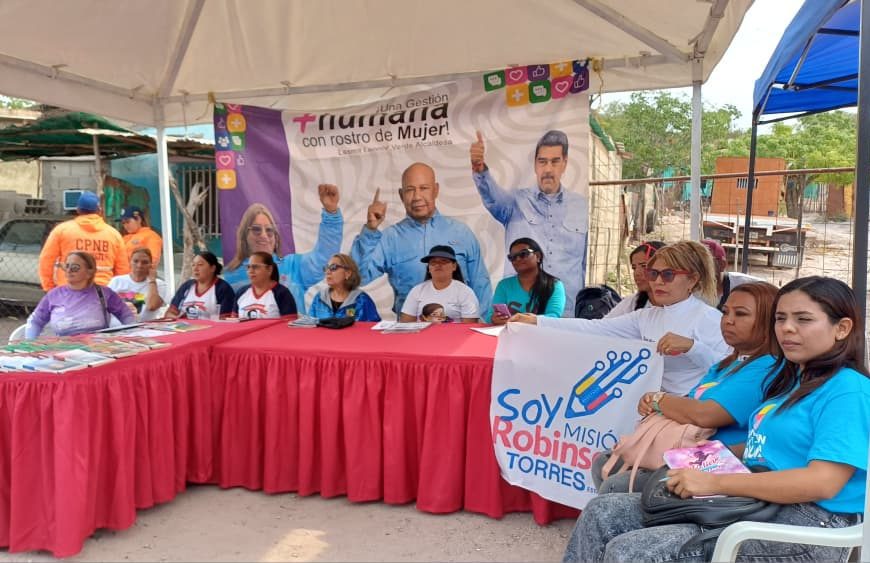(VENEZUELA) MEGA JORNADA SOCIAL ATENDIÓ MÁS DE 2.000 PERSONAS DE LA COMUNIDAD COLINAS DE LAJAS AZULES EN TORRES