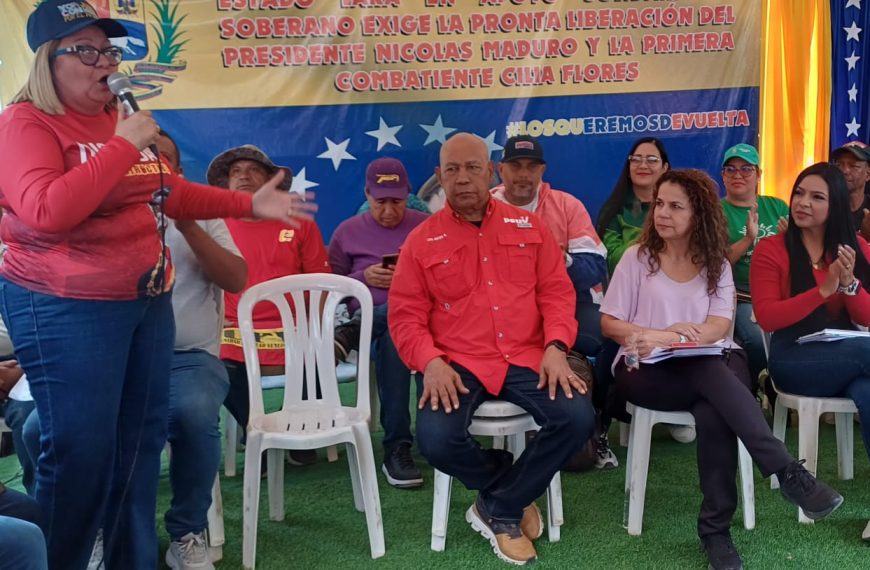 (VENEZUELA) GOBIERNO REVOLUCIONARIO CELEBRÓ VICTORIA DEL PODER POPULAR EN LA COMUNA DIEGO RODRÍGUEZ DE JIMÉNEZ