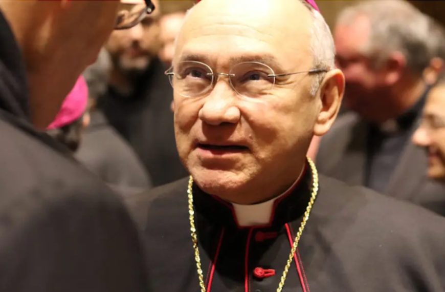 (ROMA) ARZOBISPO VENEZOLANO EDGAR PEÑA PARRA FUE DESIGNADO COMO NUEVO NUNCIO APOSTÓLICO EN ITALIA