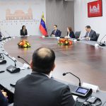 (VENEZUELA) PRESIDENTA ENCARGADA RECIBE AL SUBSECRETARIO KYLE HAUSTVEIT Y A LA DELEGACIÓN DE ENERGÍA DE EEUU