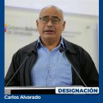 (VENEZUELA) PRESIDENTA (E) DELCY RODRÍGUEZ DESIGNÓ AL DR. CARLOS ALVARADO COMO MINISTRO PARA LA SALUD