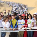 (VENEZUELA) PRESIDENTA ENCARGADA ENCABEZA “GRAN PEREGRINACIÓN UNIDOS POR UNA VENEZUELA SIN SANCIONES Y EN PAZ” EN FALCÓN