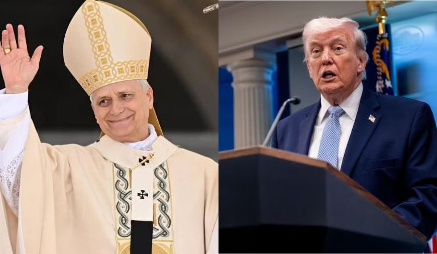 (EEUU) TRUMP ATACA EL PAPA LEÓN XIV CALIFICÁNDOLO COMO DÉBIL