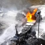 (PANAMÁ) CAMIÓN CISTERNA DE COMBUSTIBLE EXPLOTÓ DENTRO DE PARQUE DE TANQUES EN BALBOA (+VIDEO)
