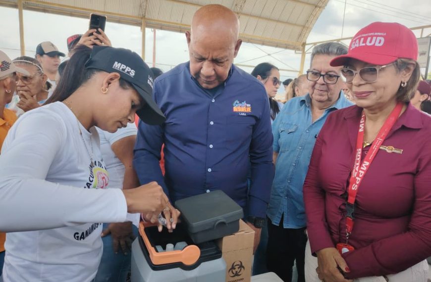 (VENEZUELA) GOBERNACIÓN DE LARA Y MINISTERIO DE SALUD FORTALECEN CERCO EPIDEMIOLÓGICO Y PLAN DE INMUNIZACIÓN