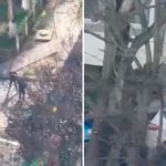 (UCRANIA) SUJETO CON AMETRALLADORA TIROTEA VARIAS PERSONAS EN PLENA CALLE Y TOMA REHENES EN KIEV