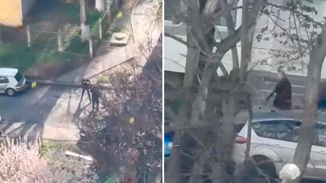 (UCRANIA) SUJETO CON AMETRALLADORA TIROTEA VARIAS PERSONAS EN PLENA CALLE Y TOMA&hellip;