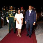 (MUNDO) PRESIDENTA ENCARGADA DELCY RODRÍGUEZ LLEGÓ A BARBADOS PARA CUMPLIR AGENDA ESTRATÉGICA