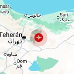 (IRÁN) 9 SISMOS HAN SACUDIDO EL NORESTE DE TEHERÁN EN MENOS DE 10 HORAS