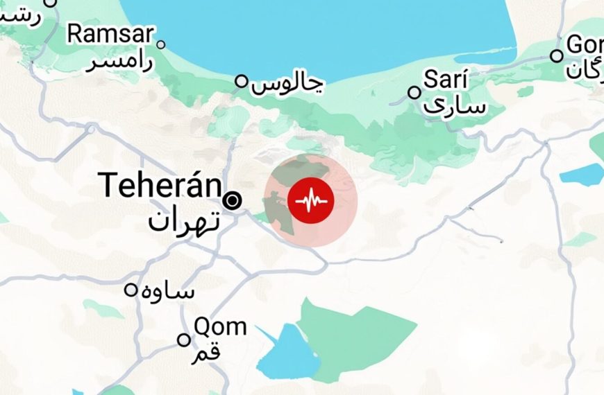(IRÁN) 9 SISMOS HAN SACUDIDO EL NORESTE DE TEHERÁN EN MENOS DE 10 HORAS