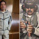 (EEUU) !ES TENDENCIA! MARCO RUBIO LUCE EL FAMOSO CHÁNDAL GRIS SIMILAR AL QUE USO EL PRESIDENTE MADURO TRAS SER SECUESTRADO